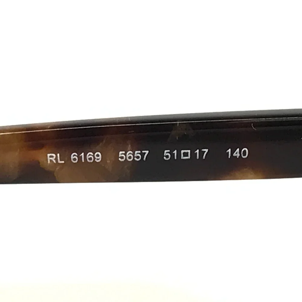 Ralph Lauren Eyeglasses Frames RL6169 5657 Tortoise Gold Square 51-17-140